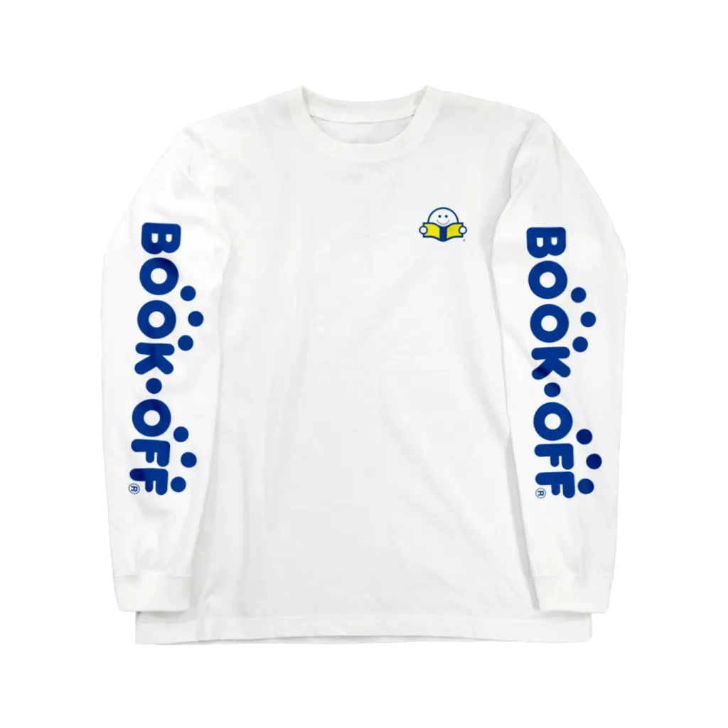 ロングスリーブTシャツ BOOKOFF よむよむ君 ロゴ