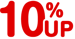 10%UP