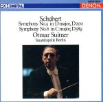 シューベルト:交響曲第3番・第6番