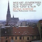 モーツァルト:交響曲第35「ハフナー」・第36番「リンツ」・第39番 