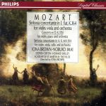 モーツァルト:協奏交響曲変ホ長調~バイオリンとビオラのための