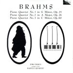 ブラームス:ピアノ四重奏曲第1番・第2番・第3番