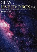 GLAY LIVE DVD BOX Vol.1(外箱、本編ディスク3枚+特典DVD4枚付)