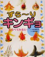 ずらーりキンギョならべてみると…