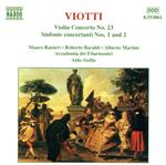 ヴィオッティ:ヴァイオリン協奏曲第23番/他