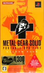 METAL GEAR SOLID ポータブル・オプスプラス<デラックスパック>(ソフト2本セット付)