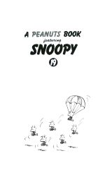A PEANUTS BOOK featuring SNOOPY -(19)
