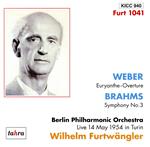 ウェーバー:歌劇「オイリアンテ」序曲