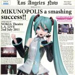 MIKUNOPOLIS in LOS ANGELES“はじめまして、初音ミクです”