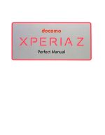 docomo Xperia Z Perfect Manual