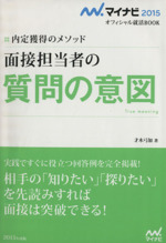 面接担当者の質問の意図 内定獲得のメソッド-(マイナビ2015オフィシャル就活BOOK)