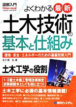 土木技術の基本と仕組み よくわかる最新 図解入門 環境・安全・エネルギーのための基盤技術入門-(How‐nual Visual Guide Book)