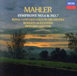 マーラー:交響曲第4番・第7番「夜の歌」