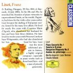 【輸入盤】Liszt;Piano Concerto No.1