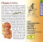 【輸入盤】Chopin;Piano Concerto No.1