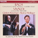 【輸入盤】Bach/Vivaldi;Concerto In C Minor BWV 1060/Concerti RV 576 & 582