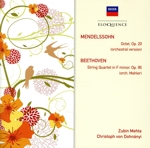 【輸入盤】Mendelssohn:Octet Op.20/Beethoven:String Quartet F Minor Op.95