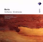 【輸入盤】Berio: Sinfonia / Eindrucke