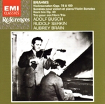 【輸入盤】Brahms;Violin Sonatas Op.78