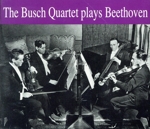 【輸入盤】Busch Quartet Plays Beethoven
