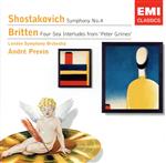 【輸入盤】Symphony No 4 / Four Sea Interludes