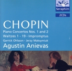 【輸入盤】Chopin;Piano Cons. Nos1 &2