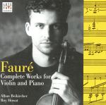 【輸入盤】Faure: Works for Violin/Piano