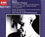 【輸入盤】Bach: Matthus-Passion / Wilhelm Furtwngler (Mono 1954 recording)