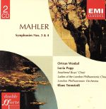 【輸入盤】Mahler: Symphonies 3 & 4