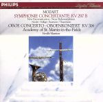 【輸入盤】Mozart: Symphonie Concertante, KV 297B / Oboe Concerto, KV 314