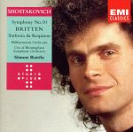 【輸入盤】Shostakovich: Symphony No. 10, Britten: Sinfonia da Requiem