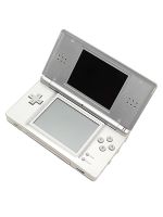 【箱説なし】ニンテンドーDS Lite:グロスシルバー(タッチペン1本(本体付属)、ACアダプター、GBAコネクターカバー付)