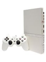 【箱説なし】PlayStation2:セラミック・ホワイト(SCPH75000CW)(アナログコントローラ、AVケーブル、ACアダプター、電源コード付)