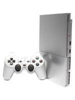 【箱説なし】PlayStation2:サテン・シルバー(SCPH90000SS)(アナログコントローラ、AVケーブル、電源コード付)