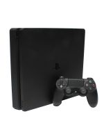 【箱説なし】PlayStation4 ジェット・ブラック 500GB (CUH2100AB01)(ワイヤレスコントローラ、電源コード、HDMIケーブル、USBケーブル付)