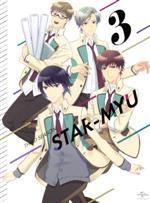 スタミュ(第3期) 第3巻(初回限定版)(Blu-ray Disc)(三方背ケース、特典CD1枚、特製ブックレット、EDカードイラストポストカード2枚付)