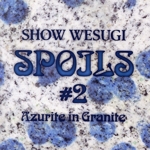 SPOILS#2 Azurite in Granite