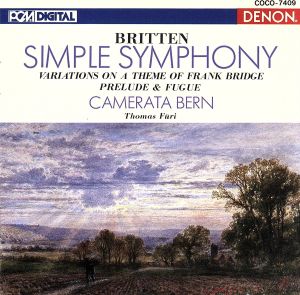ブリテン シンプル シンフォニー 他 新品cd カメラータ ベルン ブックオフオンライン