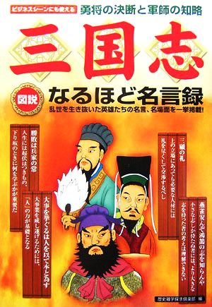 図説 三国志なるほど名言録ビジネスシーンにも使える勇将の決断と軍師の知略 中古本 書籍 歴史雑学探究倶楽部 編 ブックオフオンライン