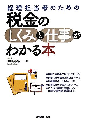 税金のしくみと仕事がわかる本経理担当者のための 中古本 書籍 須田邦裕 著 ブックオフオンライン