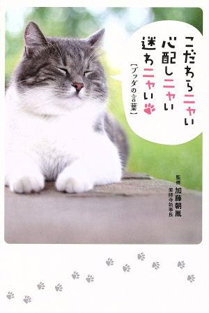 こだわらニャい 心配しニャい 迷わニャい ブッダの言葉 中古本 書籍 加藤朝胤 著者 ブックオフオンライン